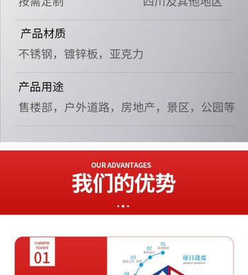 晶眾售樓部戶外雙面道旗廣告牌——以精工品質(zhì)為樓盤引流賦能